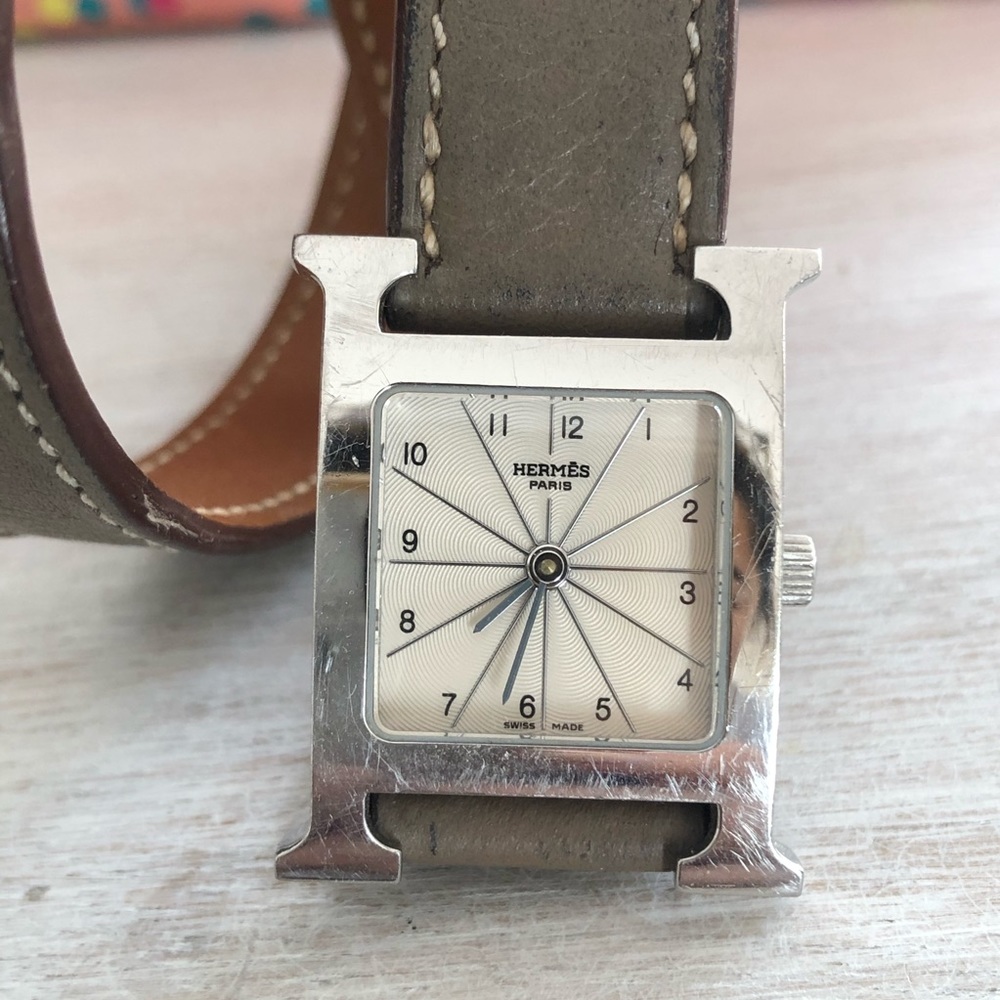 Hermès H Heure Double Tour Watch